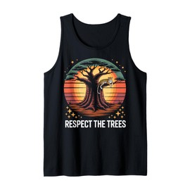 Respect the Trees Baobab and Jaguar Natural Conservation Tank Top