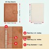Wonderpool Leather Refillable Notebook Ring Binder A5 Diary – Dotted
