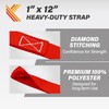 Soft Loop Tie Down Straps - 1 x 12 inches-