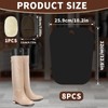 KGGZKG Boot Shaper Plastic Boot Stretchers Reusable Boot Holder, black