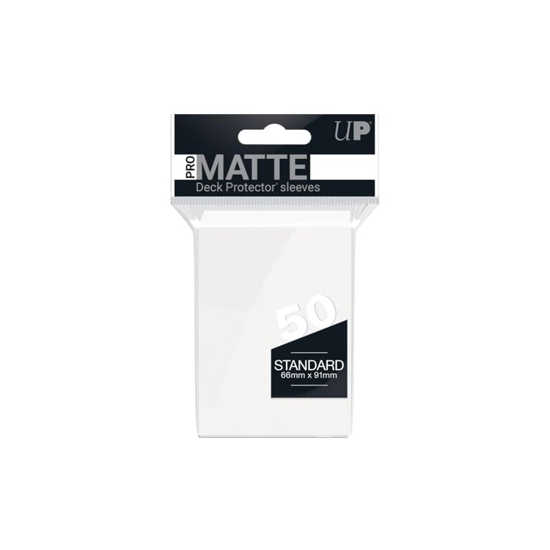 Ultra Pro Pro-Matte White Deck Protector