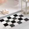 AIBIIN Non Slip Bath Mat, Extra Soft Bathroom Mat, Fluffy