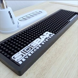 SIDEBAR BEVERAGE SYSTEMS® BAR MAT / SERVING MAT FOR DRAFT BEER, COCKTAILS - COMPACT SIZE SIDEBAR BEVERAGE