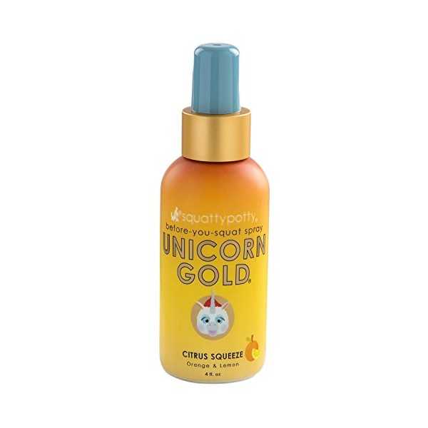Squatty Potty Unicorn Gold Toilet Spray (Citrus Squeeze) 118ml
