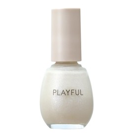 PLAYFUL Updated Nail Pun-25 Snow White (3.3 fl oz (10 ml)