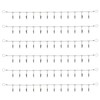 MOUNTAIN_ARK 6 Pack 5 ft Steel Wall Hanging Photo Display
