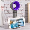 Non Blade Fan Mini Handheld Portable USB Rechargeable Fan Fourth