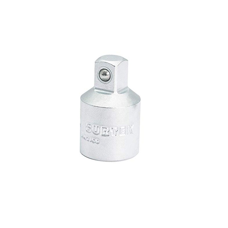 Surtek F5854 Adaptador, 1/2" Hembra x 3/8" Macho