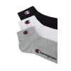 Champion Unisex Socks (Pack of 3), Mottled light grey