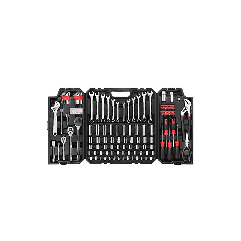 Eastvolt 248 Pieces Mechanics Tool Set, General Purpose Mixed Sockets