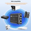 PoE Splitter, 2 Port Gigabit PoE Switch, Network Hub 1
