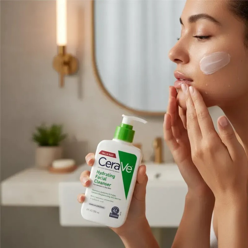 Cerave Limpiador Facial Hidratante Sin Espuma 236 Ml