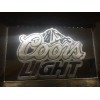 Coors Light Led Neon Sign Mirrored Game Room , Bar