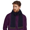 Regatta Men's Balton III Acrylic Knit Wrap Around Scarf, black
