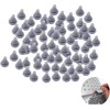 Pandairftr 100pcs Shower Head Replacement nozzles,shower nozzle,Silicone Shower Nozzle,Shower Head