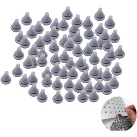 Pandairftr 100pcs Shower Head Replacement nozzles,shower nozzle,Silicone Shower Nozzle,Shower Head Nozzle,Shower head Spray Hole Silicone Nozzle，Wash Water Outlet Granules Repair Parts Kit