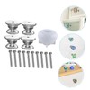 jojofuny 1Set Knob Mold with Screws DIY Cabinet Pull Handle