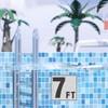 Joyfulmap - Marcadores de profundidad de piscina de 7 pies,