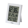 LANDEX YT5285WH Alarm Clock, White, Digital, Slim Digital, Automatic Light,