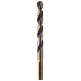 DEWALT DW1128 7/16-Inch Black Oxide 3/8-Inch Reduced Shank Split Point Twist Drill Bit