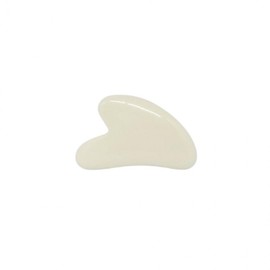 Natural Resin Heart Gua Sha White Massage 5ea