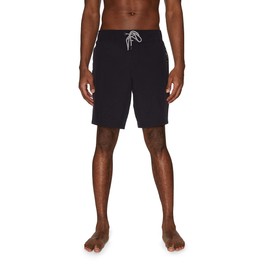 Spyder Men's Standard Quick Dry Board Short Lightweight Stretch Zip Logo 9" Swim Trunk, Jet Black, Small