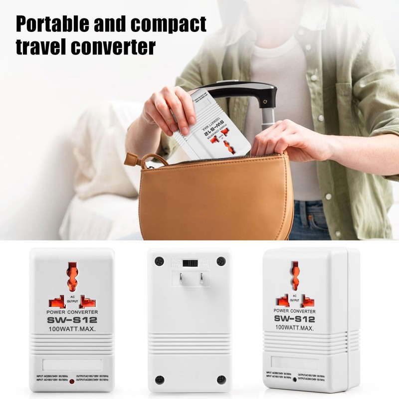 Voltage Converter 110V to 220V Step-Up & Step-Down Power Two-Way