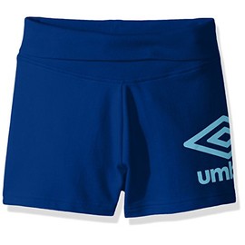 Umbro Girls Sweeper Shorts, Lapis Blue/Blue Radiance, Size 6X