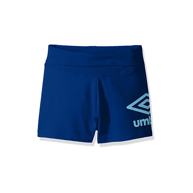 Umbro Girls Sweeper Shorts, Lapis Blue/Blue Radiance, Size 6X