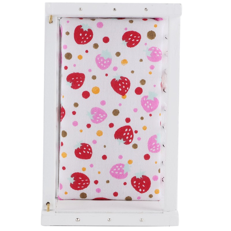 1:12 Dollhouse Mini Bed Model with Mattress Simulation Furniture Model