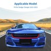 PDKLIN for Charger Grille Insert Trim Cover for Dodge Charger