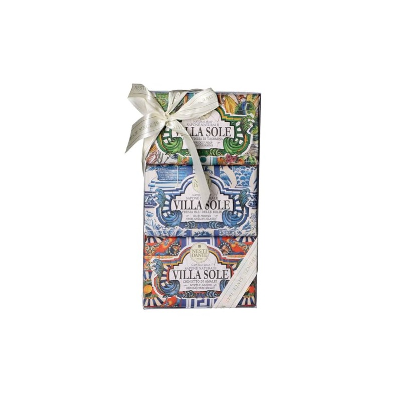NESTI DANTE Villa Sole Soap Set 3 x 250 g
