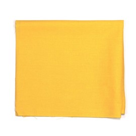 ASHIRWAD Yellow and Red Colour Cotton Cloth for Puja Hindu Pooja God Aasan, Coconet, Statue Shankh Wrap (Yellow Cloth, 1 Yard)