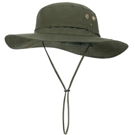 AYPOW XL XXL Sun Hats for Men, Large Size, Wide Brim, Lightweight & Breathable Summer UV Protection Fishing Hat, Waterproof & Quick Drying, Foldable Fishing Hat, Boonie, Safari Hats, Outdoor Hiking