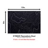 KYDEX Thermoform Sheet - (Topographic Camo) - (Desert Glass/Black -