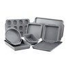 Farberware Nonstick Steel Bakeware Set with Cooling Rack, Baking Pan