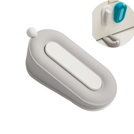 SZFUDIGO Door Stop，Door stoppers for Bottom of Door Made of Silicone Material Door stoppers，Door Holder to Keep Door Open（Grey)