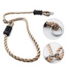 LHKJ 2 Pcs Adjustable Swing Ropes Heavy Duty Hanging Nylon