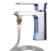Quick Disconnect Shower Hose to Sink Faucet Snap Adapter, Indoor