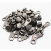 YaHoGa 50PCS Gunmetal Pulls for #5 Nylon Coil Zippers Gun