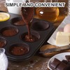 sourcing map 300 Pcs Foil Cupcake Liners, Muffins Metallic Baking