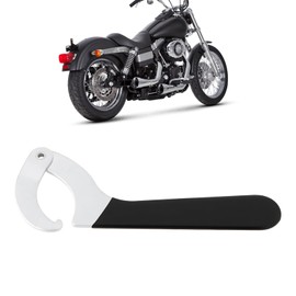 OTOTEC Motorcycle Spring Shock Absorber Adjustment Stainless Steel Wrench 2 to 4-3/4inch Compatible with Leixun And Other Models