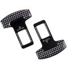 Car Seat Belt Clip Buckle, 2Pcs Seatbelt Clips Slot Plugs,