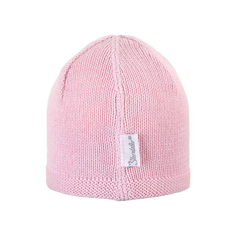 Sterntaler Strickmütze für Mädchen, Alter: 5-6 Monate, Größe: 43, Rosa