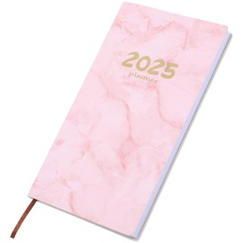 TEHAUX Pocket Calendar 2025 Weekly Planner for Purse 3.8 X 6 Pocket Calendar for School Work Office Journal Planner Notepad for Students Daily Use Note Pads