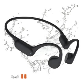 Auriculares Deportivos De Natacin De Conduccin sea Ipx8 Audifonos Negro Audifonos De Conduccion Osea                                                  