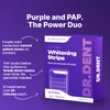 DRDENT Purple Teeth Whitening Strips 21 Treatments - Enamel Safe
