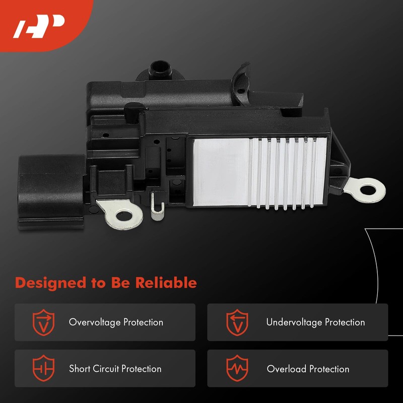 A-Premium Alternator Voltage Regulator Compatible with Hyundai Elantra 2014 2015