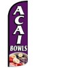 4LessCo ACAI BOWLS - Windless Swooper Flag Feather Banner Sign