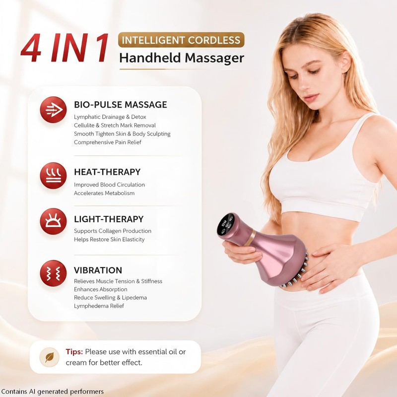 4-in-1 Lymphatic Drainage Massager